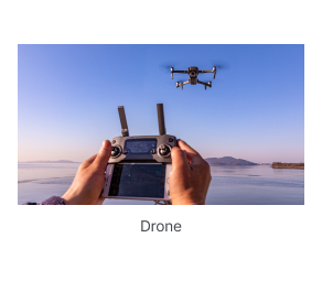 Drone control practice scene