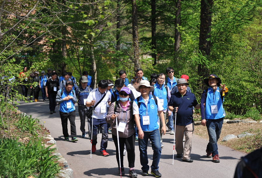 한국장애인고용공단 시각장애인과 함께 하는 사회공헌활동(15.4.30.)