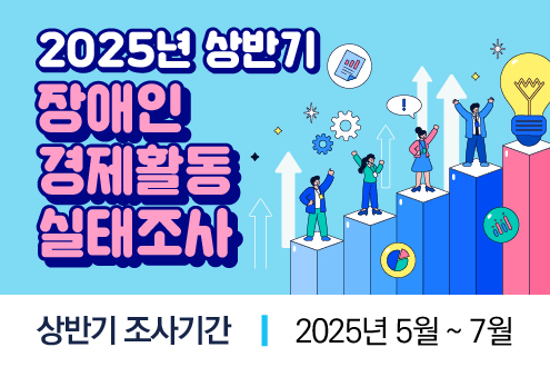 2025년 상반기 장애인 경제활동 실태조사
